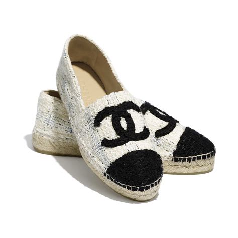 chanel espadrilles mules|chanel espadrilles tweed.